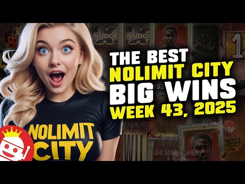 ⚡ BEST NOLIMIT CITY WINS OF WEEK 43 / 2025 ⚡ REAL PLAYER WINS!