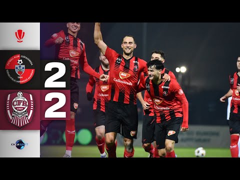 Summary Csikszereda - CFR Cluj 2-2. The Ciucani hit the final blow