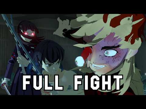 Doma vs. Shinobu, Kanao & Inosuke | FULL FIGHT | FAN ANIMATION