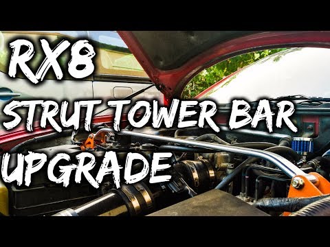 How to Install Or Replace a Strut Tower Bar on a Mazda Rx8