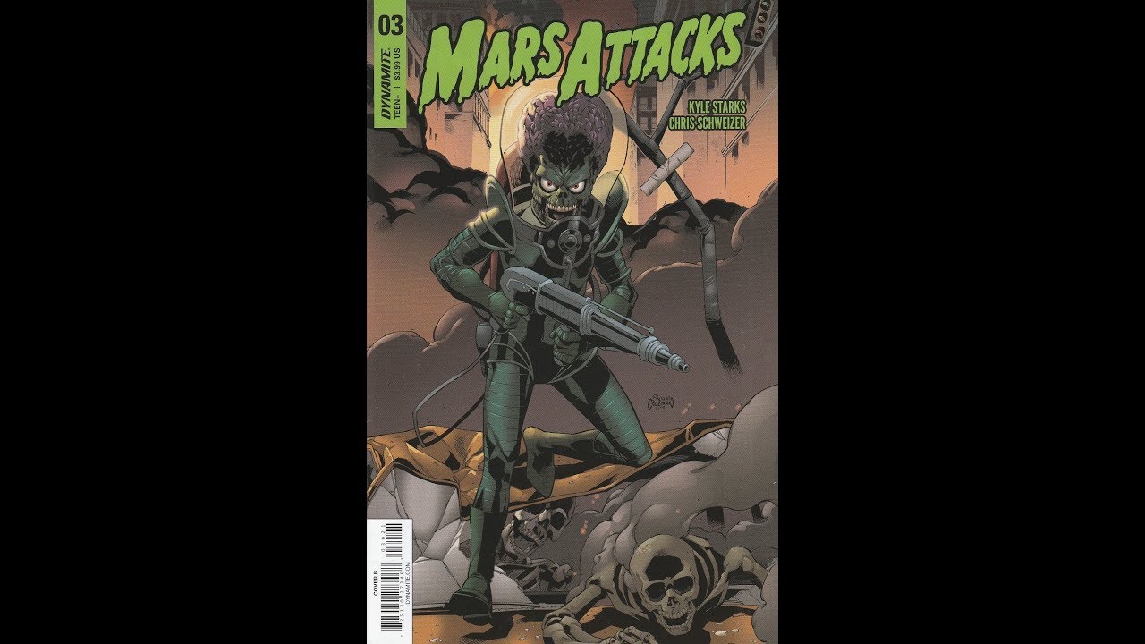 Mars Attacks -- Issue 3 (2018, Dynamite) Review