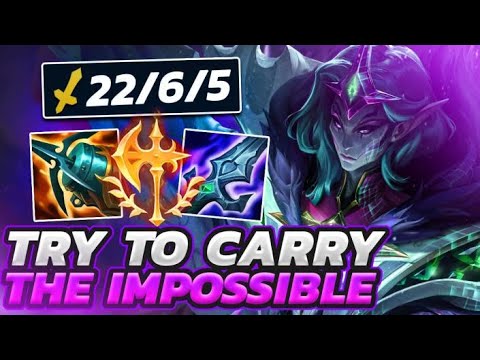 *MUST SEE* Bel'Veth in a 3v5 Game | How I almost carried this CRAZY GAME | Jungle Gameplay