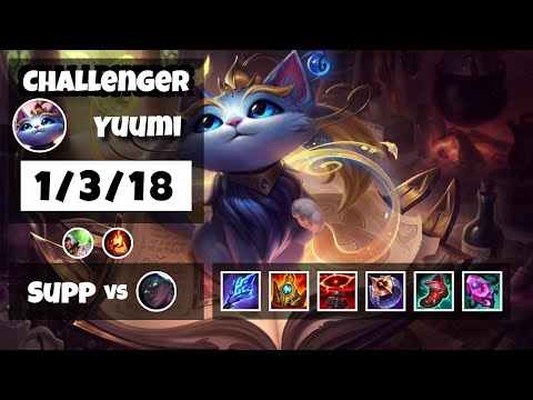 Yuumi vs Senna BR Challenger SUPPORT (1/3/18) - v11.17