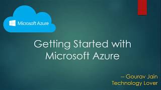 Getting Started With Azure
