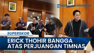 Erick Thohir Tetap Bangga dengan Perjuangan Keras Pemain walau Timnas hanya Runner-up di AFF U-23
