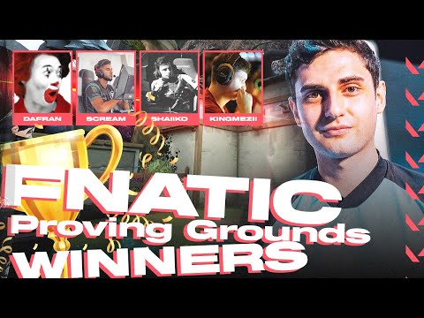 Team Prodigy wins Fnatic Proving Grounds : Valorant Open Ft ScreaM, mezii, Dafran and Shaiiko