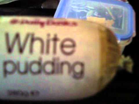 What is White Pudding?!