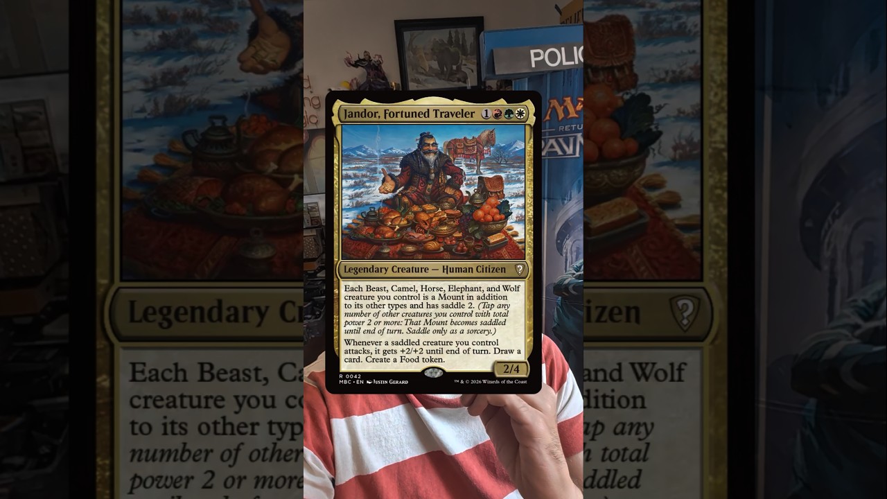 Making Jandor from Arabian Nights! #magicthegathering - YouTube