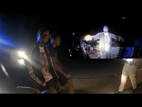 Bodycam: DJ Bandz (Lil Durk's producer) caught with felony amount of w**d with D1 football player