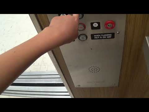 Modernized Westinghouse Hydraulic elevator @ Alpine Hall - CSUS - Sacramento, CA.