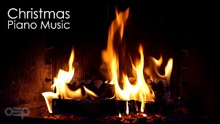 Christmas Piano Music & Fireplace 24/7 - Merry Christmas