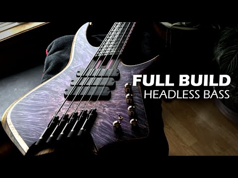 I Built a Headless Bass with Dingwall Pickups (Full Build & Demo)