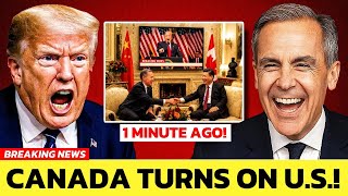 Trump PANICS As Canada Backs China’s 500% Tariffs Against the U.S — America’s Industry Under Threat!
