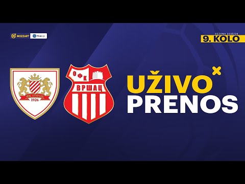 Borac 1926 - OFK Vršac Mozzart Bet Prva liga Srbije 2025/26 9. Kolo