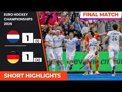Germany Vs Netherlands Hockey Final Highlights | Euro Hockey Championships Final Match 2025
