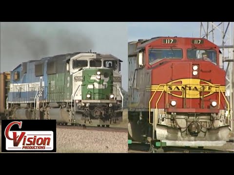 Classic BNSF Railway: Volume 2 of Crossing The Cornbelt - FULL VIDEO (1998)