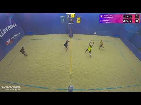 17:30 I. Romanenko / S. Stepanenko - B. Isakov / D. Svyrydenko 21.12.2022 | Winners Beach Volleyball