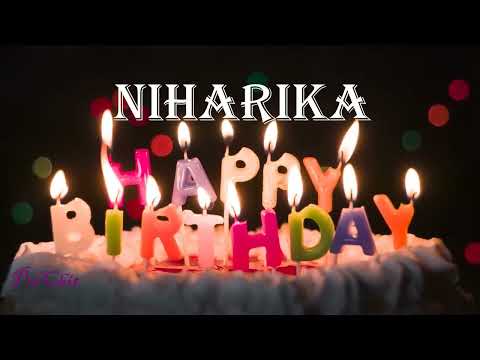 Niharika Birthday Song| Birthday Song Niharika| Happy Birthday Niharika | @birthdaysongwithnames