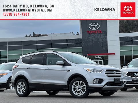 Silver 2018 Ford Escape SEL Review Kelowna BC - Kelowna Toyota