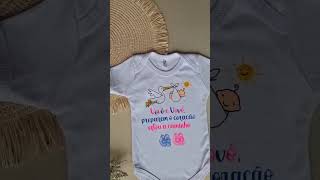 Vídeo de Combo Presente para Bebê – Body “Vovô e Vovó” + Meias de Bichinho