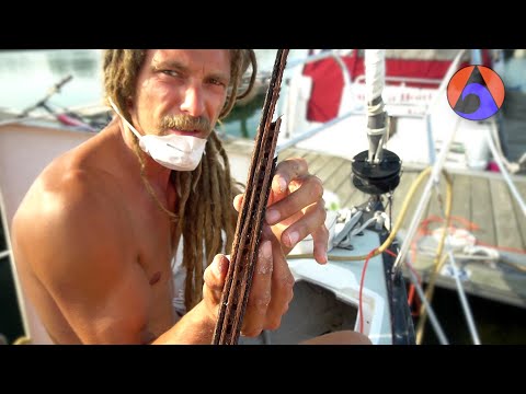 Anchor locker refit GRIND, GLASS and repeat [Ep 32]