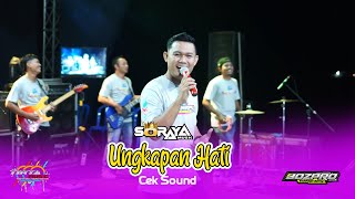 Download lagu UNGKAPAN HATI - CEK SOUND SORAYA MUSIC - GANAS GENERATION REMBANG mp3 Download lagu UNGKAPAN HATI - CEK SOUND SORAYA MUSIC - GANAS GENERATION REMBANG mp3