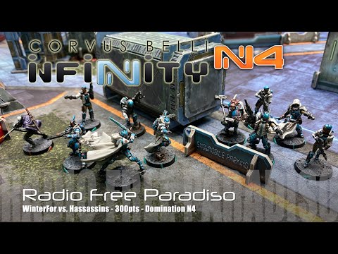 Radio Free Paradiso Ep 01 - Infinity N4 Battle Report - WinterFor vs. Hassassins