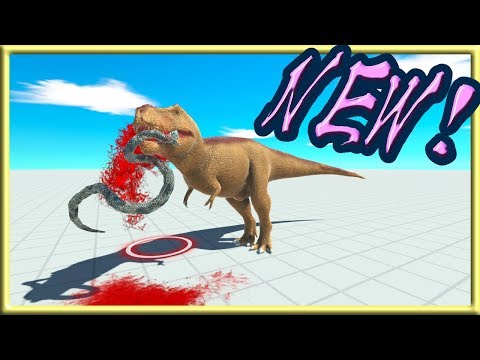 New! Green Anaconda  vs Every Unit 1v1 (2/2) - Animal Revolt Battle Simulator Gameplay