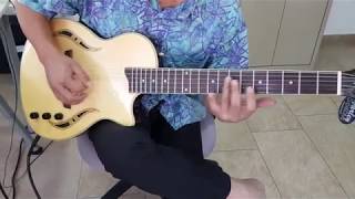 Video thumbnail for Harley Benton Custom Line Nashville Nylon NT (close look+test) by res verae