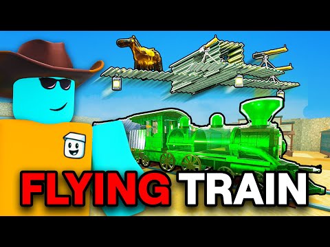 I Built a FLYING Ghost Train in Dead Rails