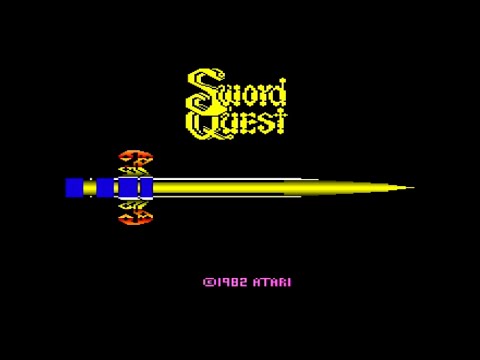 Swordquest: Earthworld (Atari 2600) - 01 Full Playthrough