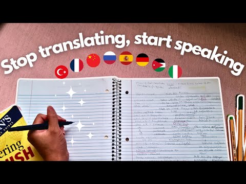 How to Stop Translating in Your Head for Good | 5 language learning tips