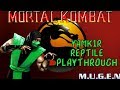 YAMK1R Reptile Boss Playthrough MUGEN 1080p 60fps