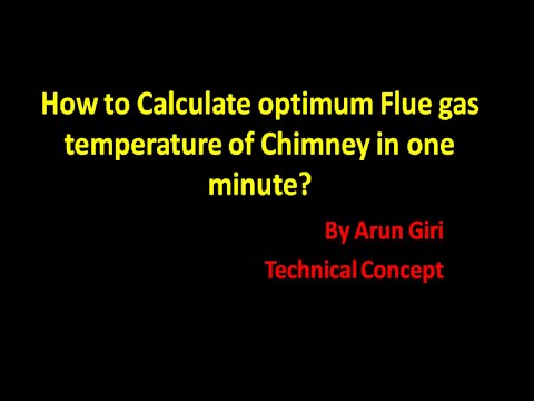 [Hindi] How to Calculate Boiler Stack Temperature? / How to Calculate Boiler Flue gas Temperature.