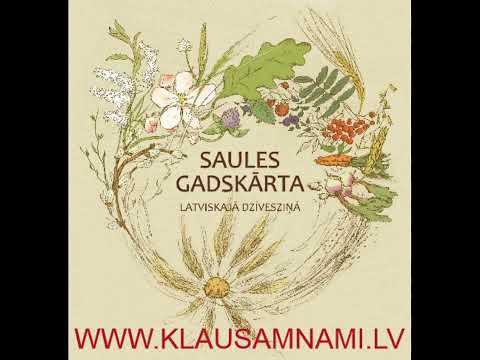 01 Ievads - SAULES GADSKĀRTA LATVISKAJĀ DZĪVESZIŅĀ (I.Saprovska)