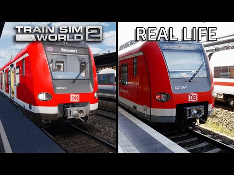 BR 423 Sound Comparison | Game to Real Life - Train Sim World 2