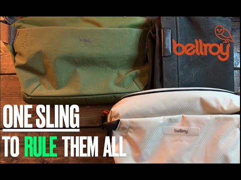 EVERY Bellroy Sling! Venture vs. Lite Sling vs. Sling OG (7 L & 9 L) - Key Differences & Comparison.