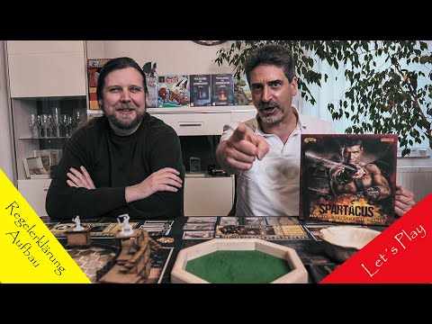 Brettspielfreunde Let´s Play * Wie spielt sich #Spartacus ? * Das große Finale! * ab 16+