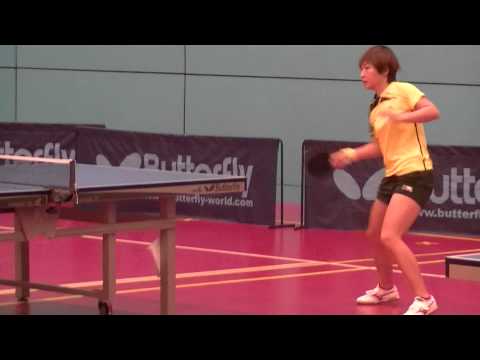 Liu Shiwen and Guo Yan training (rare footage!)