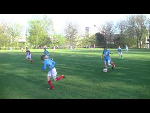 Isaiah Ahmed oefenwedstrijd FC De Bilt E1 - UVV E1 2de helft (0-3)