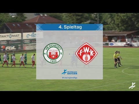 Fünf-Tore-Spektakel - VfB Eichstätt und Würzburger Kickers liefern sich packendes Duell