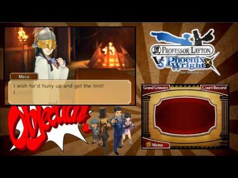 Prof. Layton vs. Phoenix Wright: Ace Attorney pt147 - Return to the Courtroom