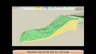 TopoShaper 1.0 - Create a Terrain from Contours in Sketchup