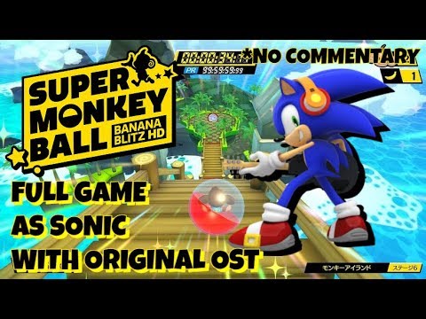 (Old) Super Monkey Ball Banana Blitz HD - Full Game With Original OST (Switch)