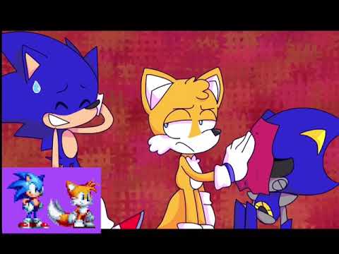 Sonic and tails react to fresh metal by LJ