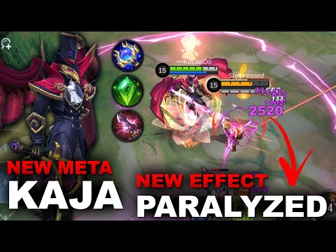 Kaja New Paralizing Effect | New One Shot Build for Kaja | MLBB