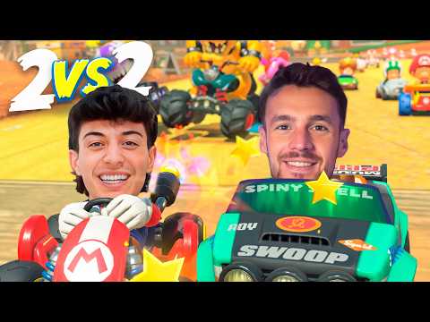 MI PRIMERA RANKED CON PACHE EN MARIO KART WORLD!! SE ROMPE EL EQUIPO!!