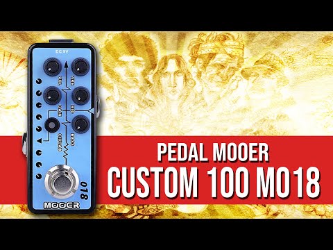 Review Pedal Mooer Pré Amp M018 CUSTOM 100 | Com Thiago Zalinsky