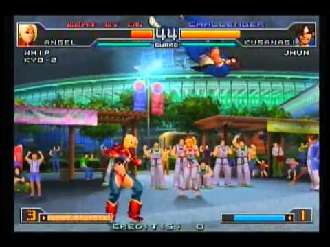 Kof2002UM Japan - Ocha vs. Akki/Orinpia-Kami/???/Mononofu - Part 84