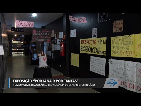 Exposição “Por Jana e Por Tantas” discute violência de gênero e feminicídio 15 02 2023